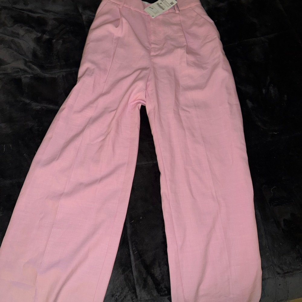 Zara Soft Pink XS Trousers - Picture 4 of 6